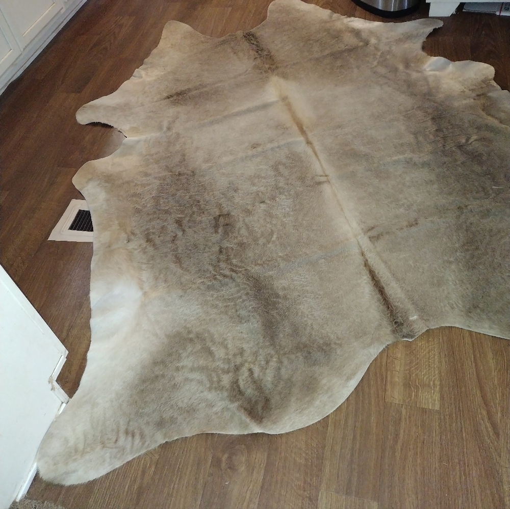 Cow hide rug